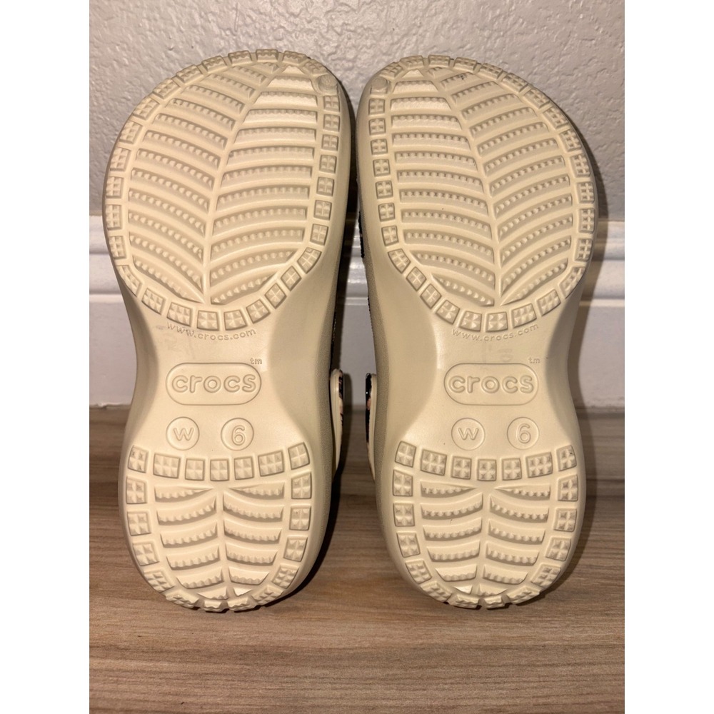CROCS Women's Size 6 CLASSIC PLATFORM ANIMAL REMIX CLOG 207844-2Y4 - Picture 6 of 7